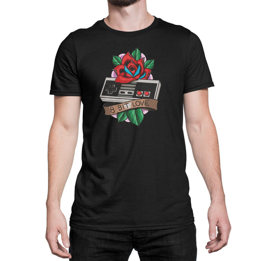 Polera Retro Gamer - 8 Bit