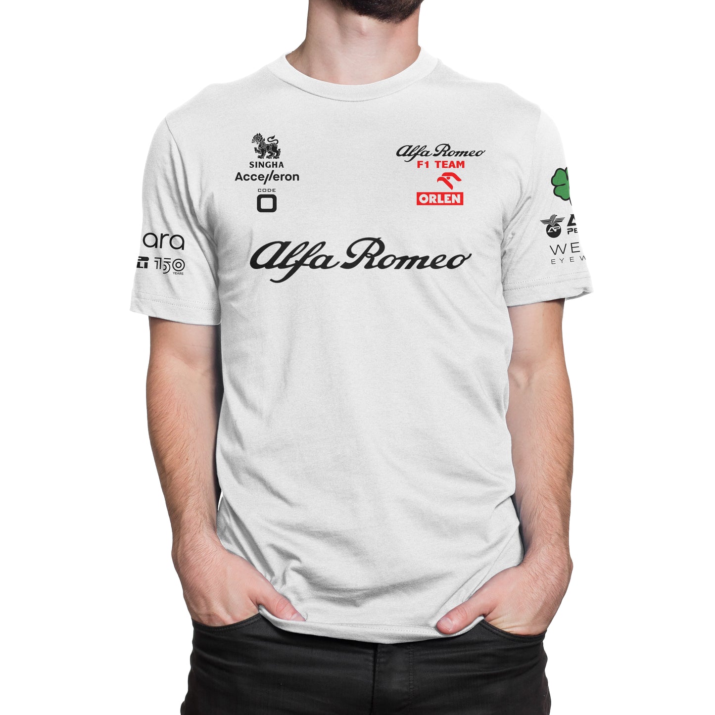 Polera Alfa Romeo Racing Team F-1 Temp 2022