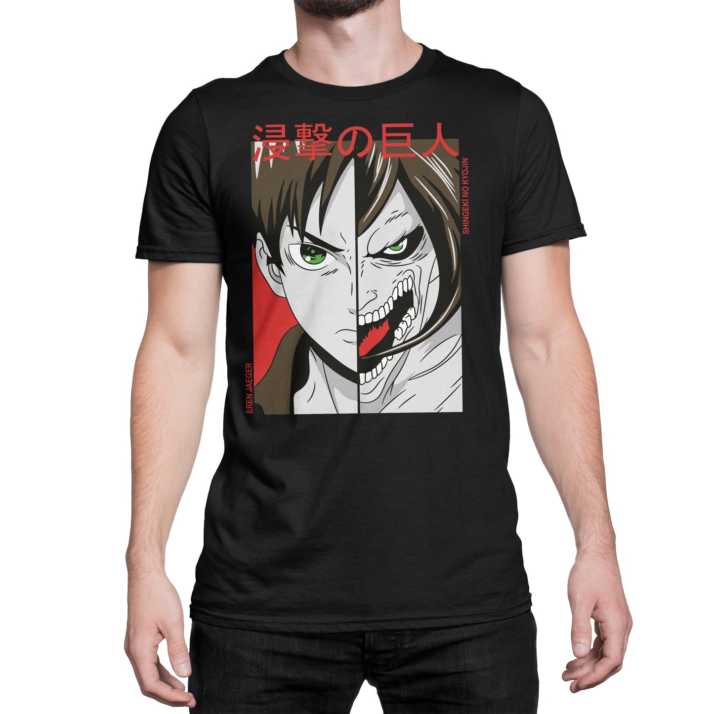 Polera Eren Jaeger - Shingeki No Kyojin -V2