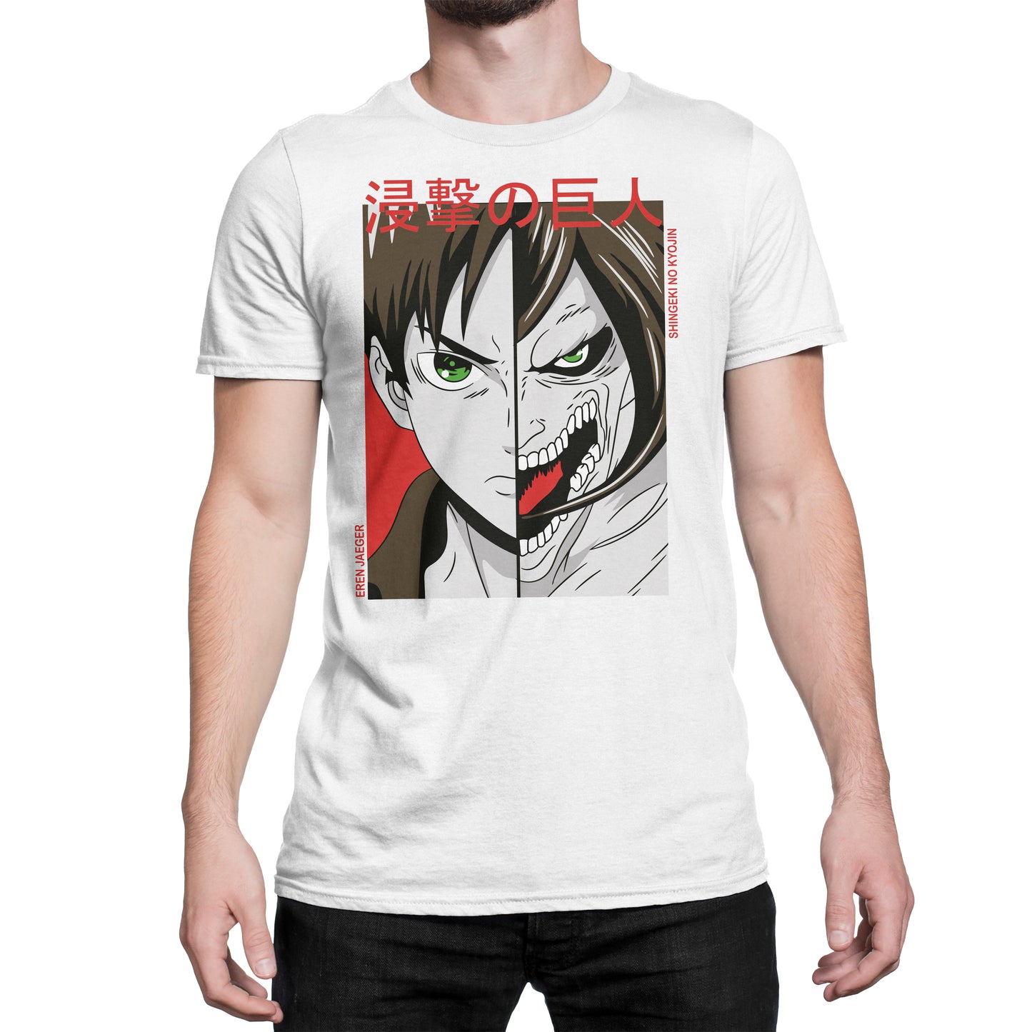 Polera Eren Jaeger - Shingeki No Kyojin -V2