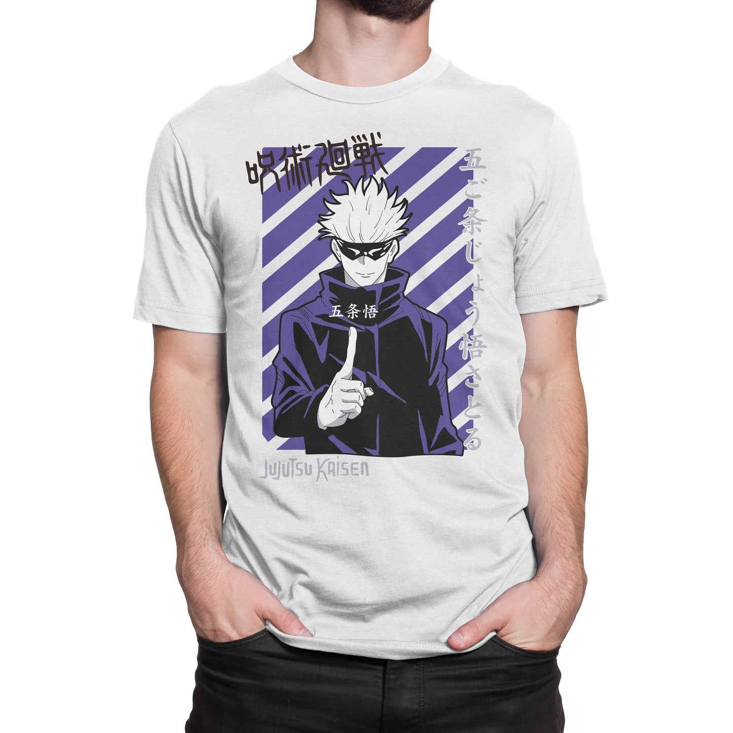 Polera Jujutsu Kaisen - Saturo Gojo