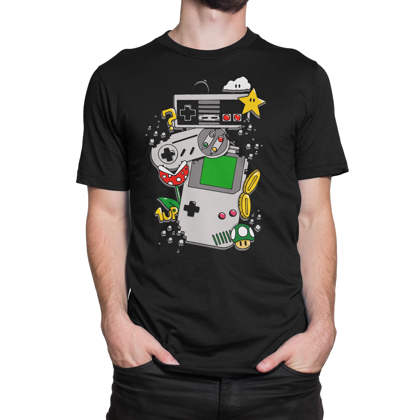 Polera Retro Gamer